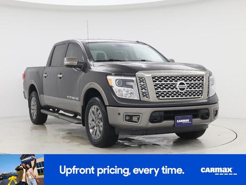 Black 2018 Nissan Titan Platinum Reserve
