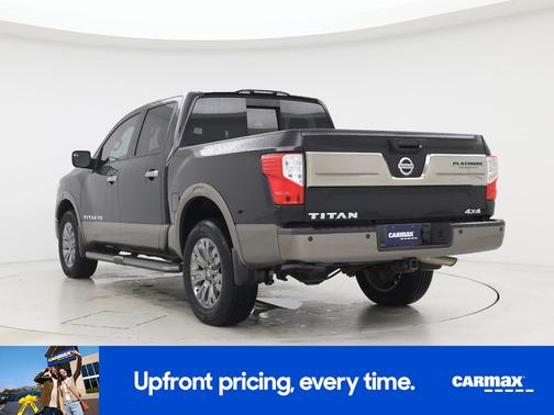 Black 2018 Nissan Titan Platinum Reserve