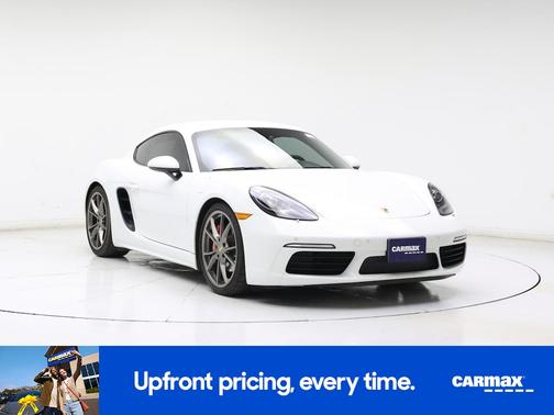 White 2018 Porsche 718 Cayman S