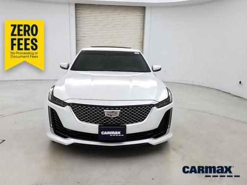 White 2022 Cadillac CT5 Sport