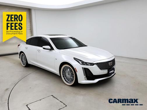 White 2022 Cadillac CT5 Sport
