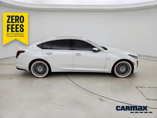 White 2022 Cadillac CT5 Sport