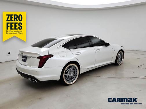 White 2022 Cadillac CT5 Sport