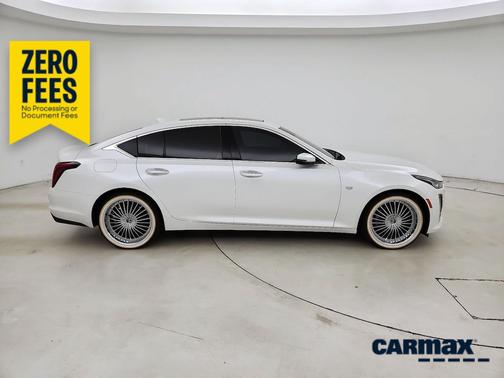 White 2022 Cadillac CT5 Sport