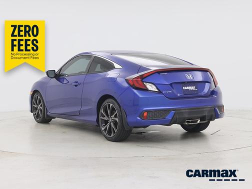 Blue 2020 Honda Civic Sport