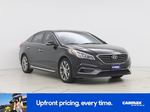 Black 2015 Hyundai SONATA Limited