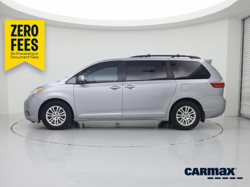 Silver 2016 Toyota Sienna XLE Premium