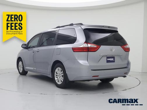 Silver 2016 Toyota Sienna XLE Premium