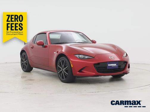 Red 2025 Mazda MX-5 Miata RF Grand Touring