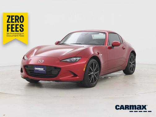 Red 2025 Mazda MX-5 Miata RF Grand Touring