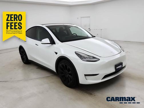White 2021 Tesla Model Y Long Range