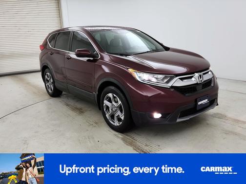Burgundy 2017 Honda CR-V EX-L