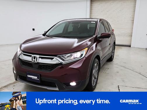 Burgundy 2017 Honda CR-V EX-L