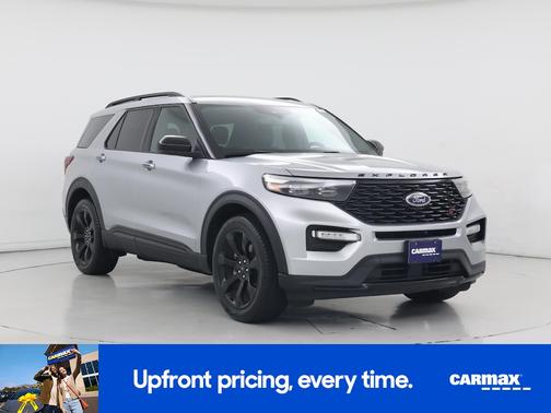 Silver 2023 Ford Explorer ST-Line