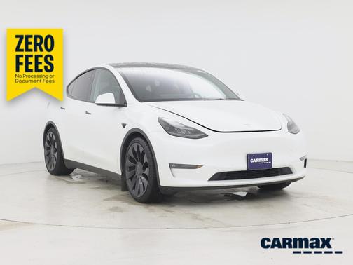 White 2022 Tesla Model Y Performance