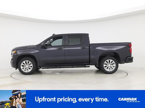 Black 2023 Chevrolet Silverado 1500 Custom