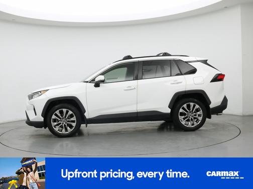 White 2019 Toyota RAV4 XLE Premium