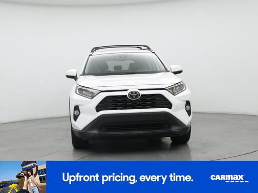 White 2019 Toyota RAV4 XLE Premium