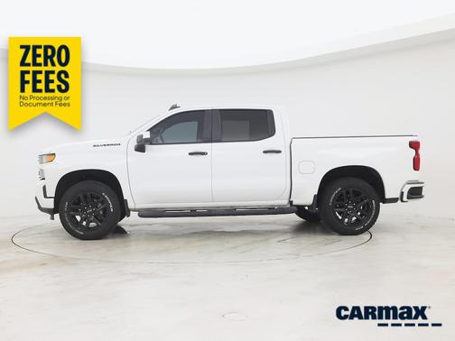White 2021 Chevrolet Silverado 1500 Custom