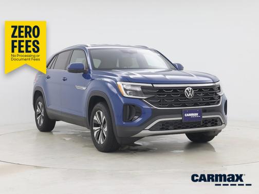 Blue 2025 Volkswagen Atlas Cross Sport SE