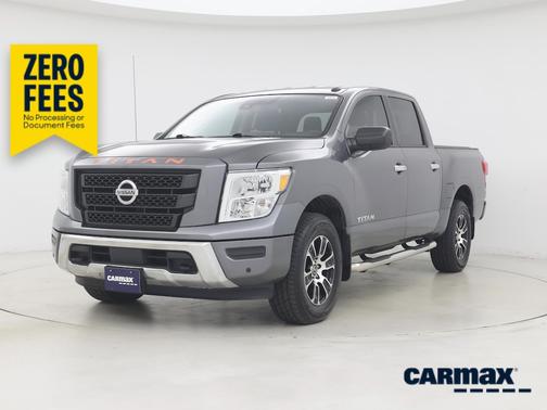 Gray 2021 Nissan Titan SV