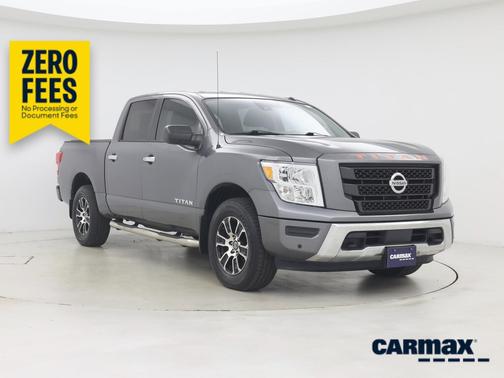 Gray 2021 Nissan Titan SV
