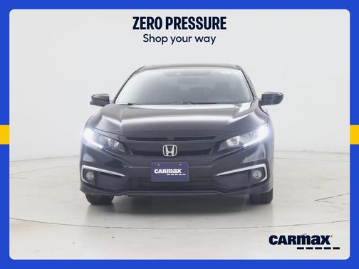 Black 2019 Honda Civic EX-L