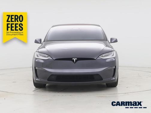 Gray 2023 Tesla Model X Plaid