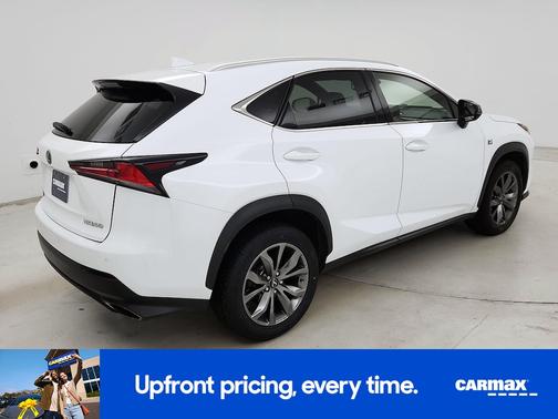 White 2019 Lexus NX 300 F-Sport