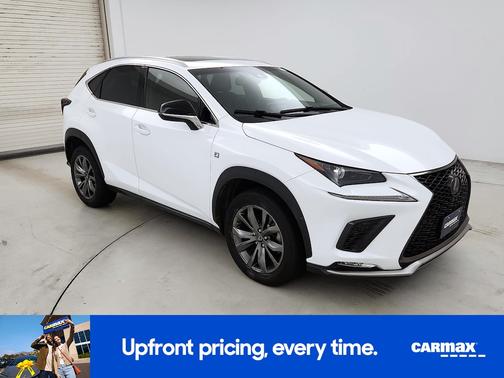 White 2019 Lexus NX 300 F-Sport