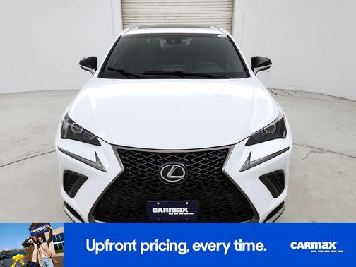 White 2019 Lexus NX 300 F-Sport