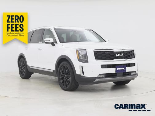White 2022 Kia Telluride SX