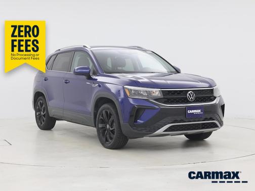 Blue 2022 Volkswagen Taos SE