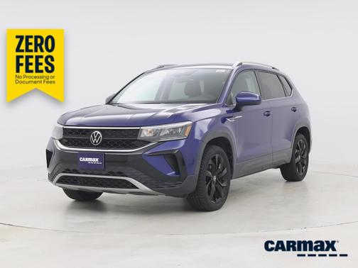 Blue 2022 Volkswagen Taos SE
