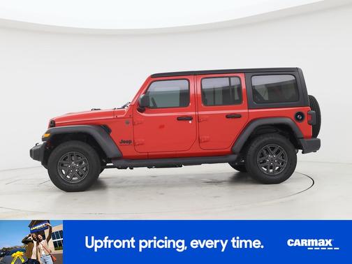 Red 2024 Jeep Wrangler Sport S