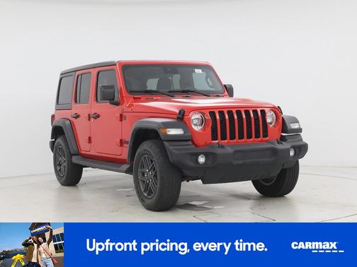 Red 2024 Jeep Wrangler Sport S