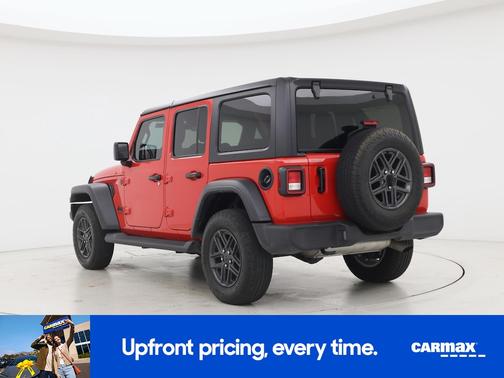 Red 2024 Jeep Wrangler Sport S
