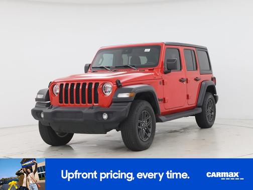 Red 2024 Jeep Wrangler Sport S