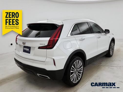 White 2025 Cadillac XT4 Premium Luxury