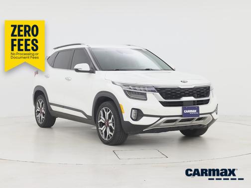 White 2021 Kia Seltos SX