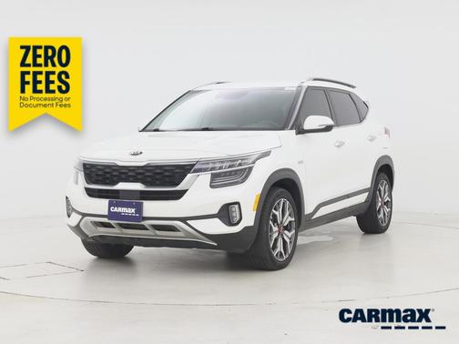 White 2021 Kia Seltos SX