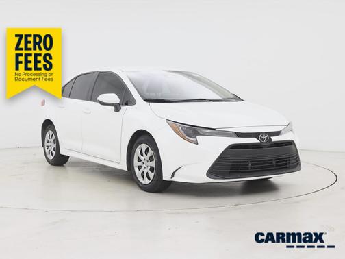 White 2025 Toyota Corolla LE