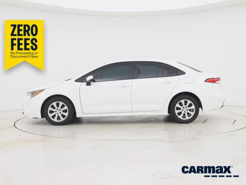 White 2025 Toyota Corolla LE