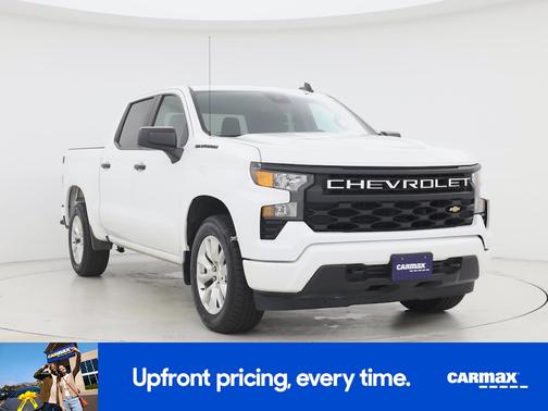 White 2023 Chevrolet Silverado 1500 Custom