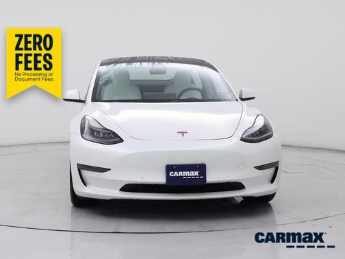 White 2021 Tesla Model 3 Standard Range Plus