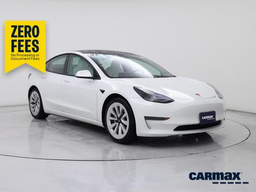 White 2021 Tesla Model 3 Standard Range Plus