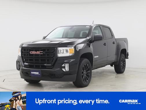 Black 2022 GMC Canyon Elevation