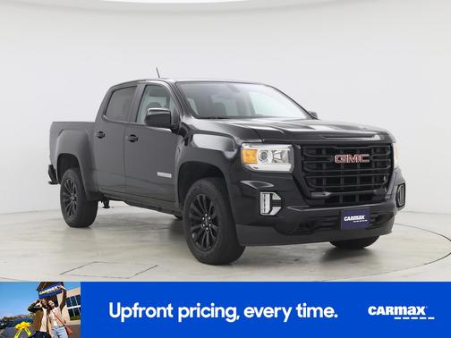 Black 2022 GMC Canyon Elevation