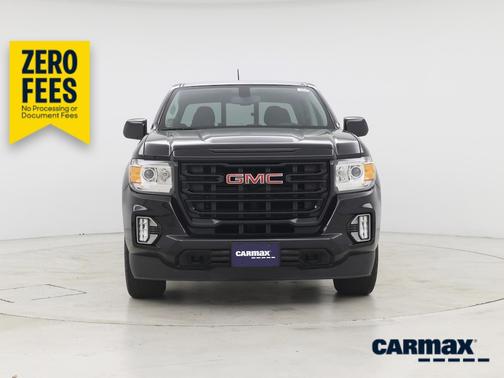 Black 2022 GMC Canyon Elevation