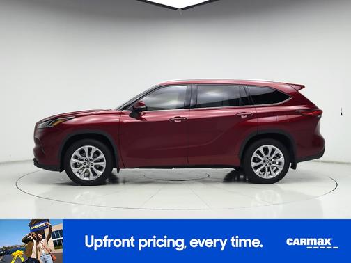 Red 2021 Toyota Highlander Limited